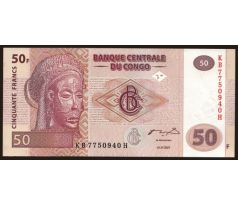 50 francs 2007 - 22 Kongo dem. rep.
