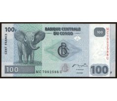 100 francs 2007 - 22 Kongo dem. rep.