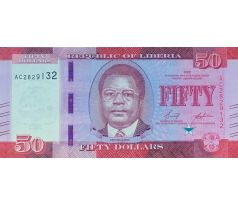 50 dollar 2022 Libéria