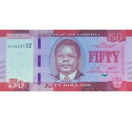 50 dollar 2022 Libéria