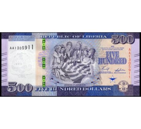500 dollar 2022 Libéria