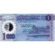 1 dinar 2019 Líbya polymerová bankovka