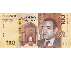 100 dirhams 2023 Maroko