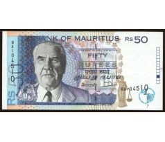 50 rupees 1998 Maurícius
