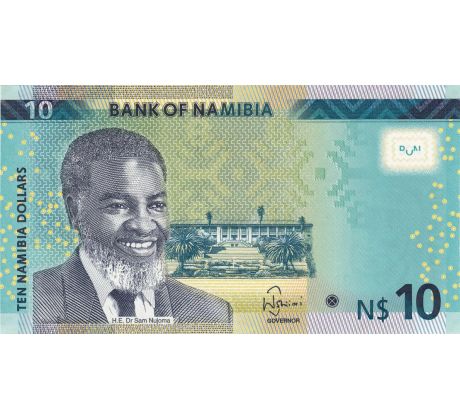10 dollars 2015-21 Namíbia