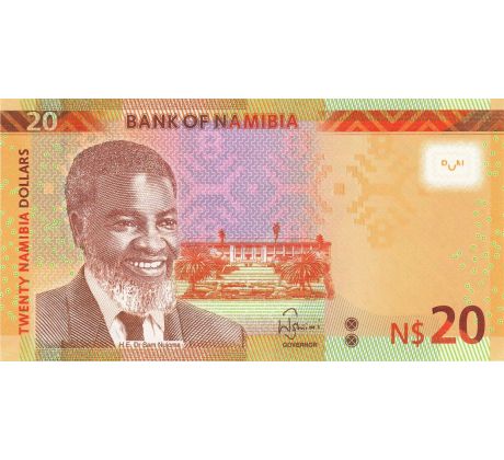 20 dollars 2015-22 Namíbia