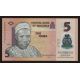 5 naira 2009-24 Nigéria polymerová bankovka