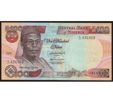 100 naira 1999-2014 Nigéria