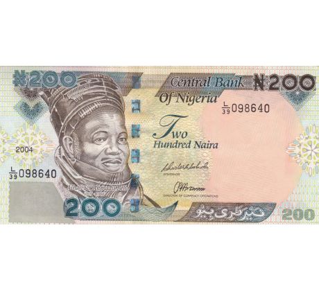 200 naira 2000-22 Nigéria