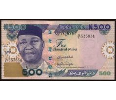 500 naira 2001-22 Nigéria