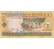 100 francs 2003 Rwanda bez angličtiny