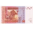1 000 francs 2003-24 Senegal -Štáty západnej afriky