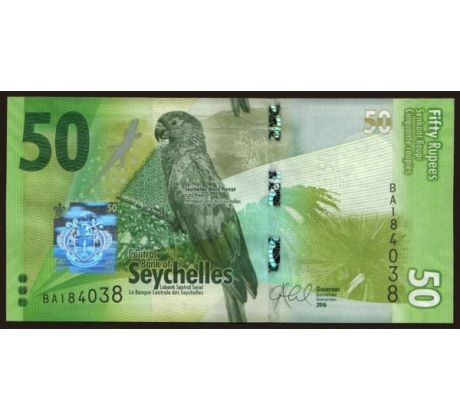 50 rupees 2016 Seychely