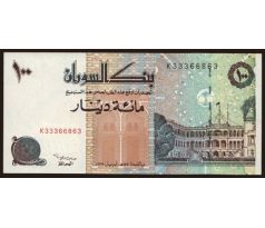 100 dinars 1994 Sudán