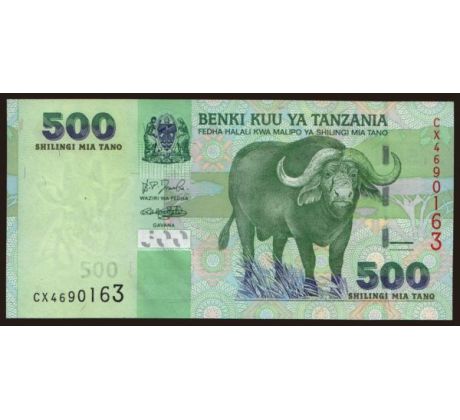 500 shilingi 2003 Tanzánia