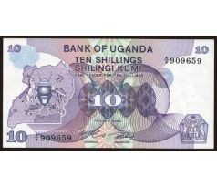 10 shilings 1982 Uganda