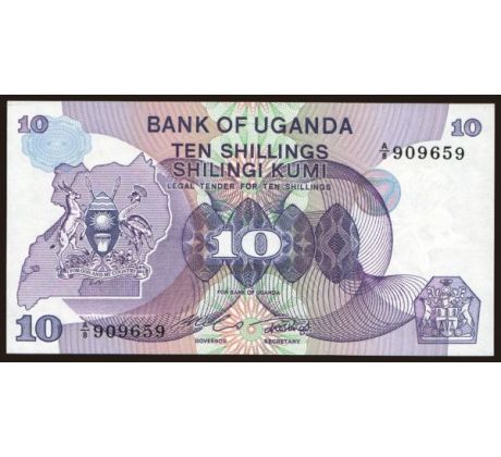 10 shilings 1982 Uganda