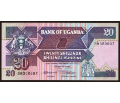20 shilings 1987-88 Uganda