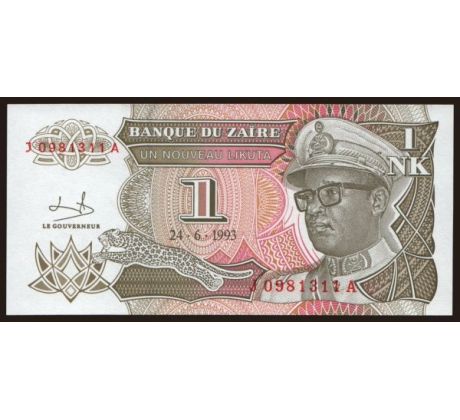 1 likuta 1993 Zaire