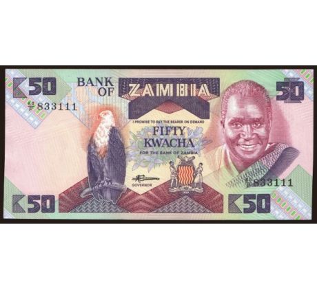 50 kwacha 1986 Zambia