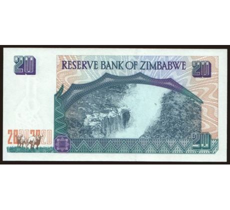 20 dollar 1997 Zimbabwe