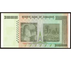 20 000 000 000 dollar 2008 Zimbabwe