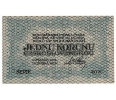 1 koruna 1919 252