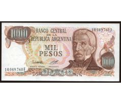 1 000 pesos 1976 Argentína