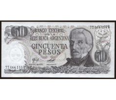 50 pesos 1976 Argentína