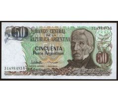 50 pesos 1983 Argentína