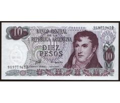 10 peso 1974 Argentína