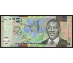 1 dollar 2017 Bahamy
