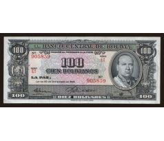 100 bolivianos 1945 Bolívia