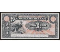 1 sucre 1920 Ekvador