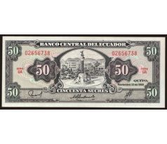 50 sucres 1988 Ekvádor