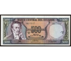 500 sucres 1988 Ekvádor