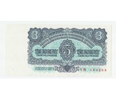 3 kčs 1961 VM neperforovaná