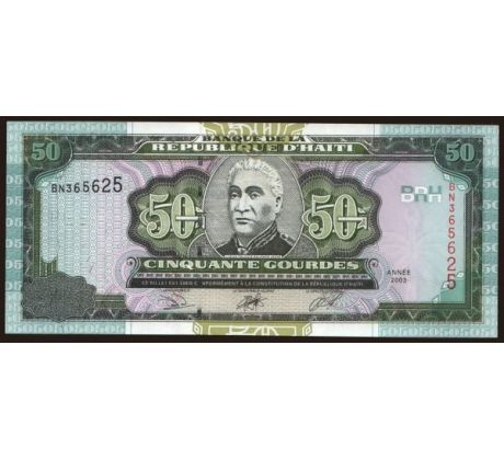 50 gourdes 2000-03 Haiti