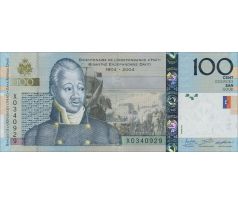 100 gourdes 2016 Haiti pamätná bankovka