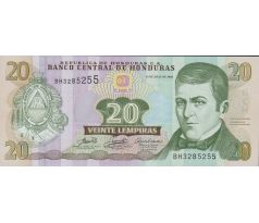 20 lempiras 200802-22 Honduras