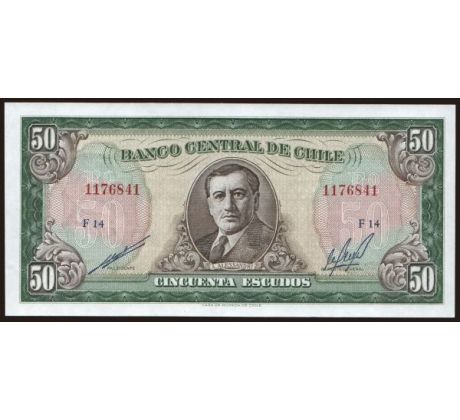 50 escudos 1962-75 Chile