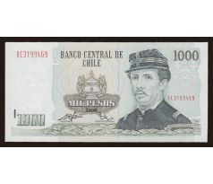 1 000 pesos 1978-2009 Chile