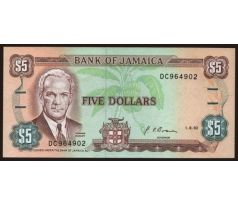 5 dollar 1985-92 Jamajka