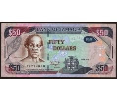 50 dollar 2013-21 Jamajka
