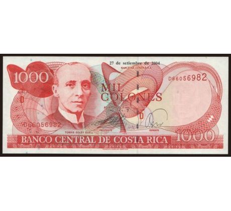 1000 colones 2004 Kostarika