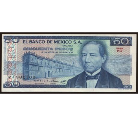 50 pesos 1981 Mexiko