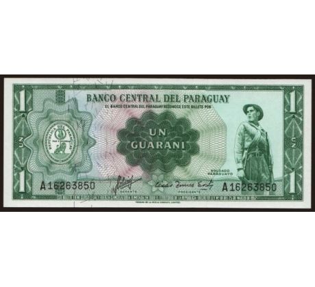 1 guarani 1963 Paraguaj