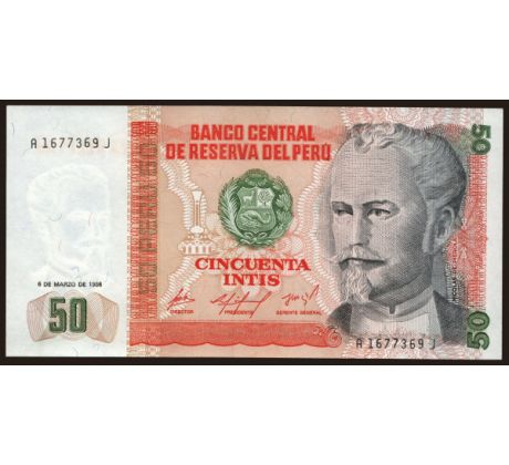 50 intis 1985-87 Peru