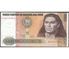 500 intis 1985-87 Peru
