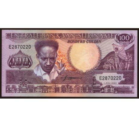 100 gulden 1986-88 Suriname